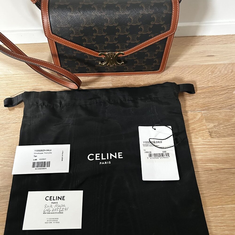 Celine Enveloppe Triomphe Bag
